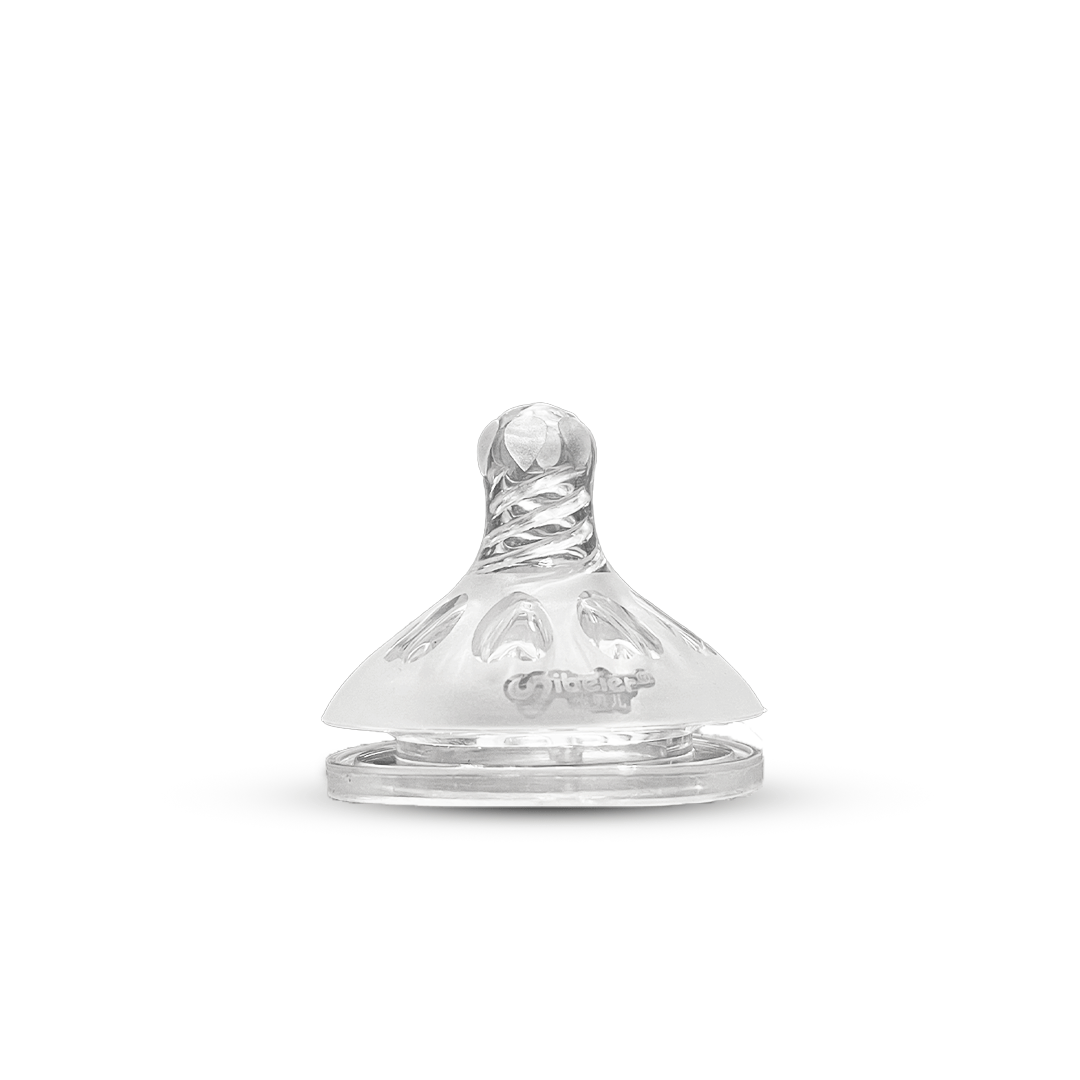 Wide Caliber Teat (Medium Flow) with Double Collar