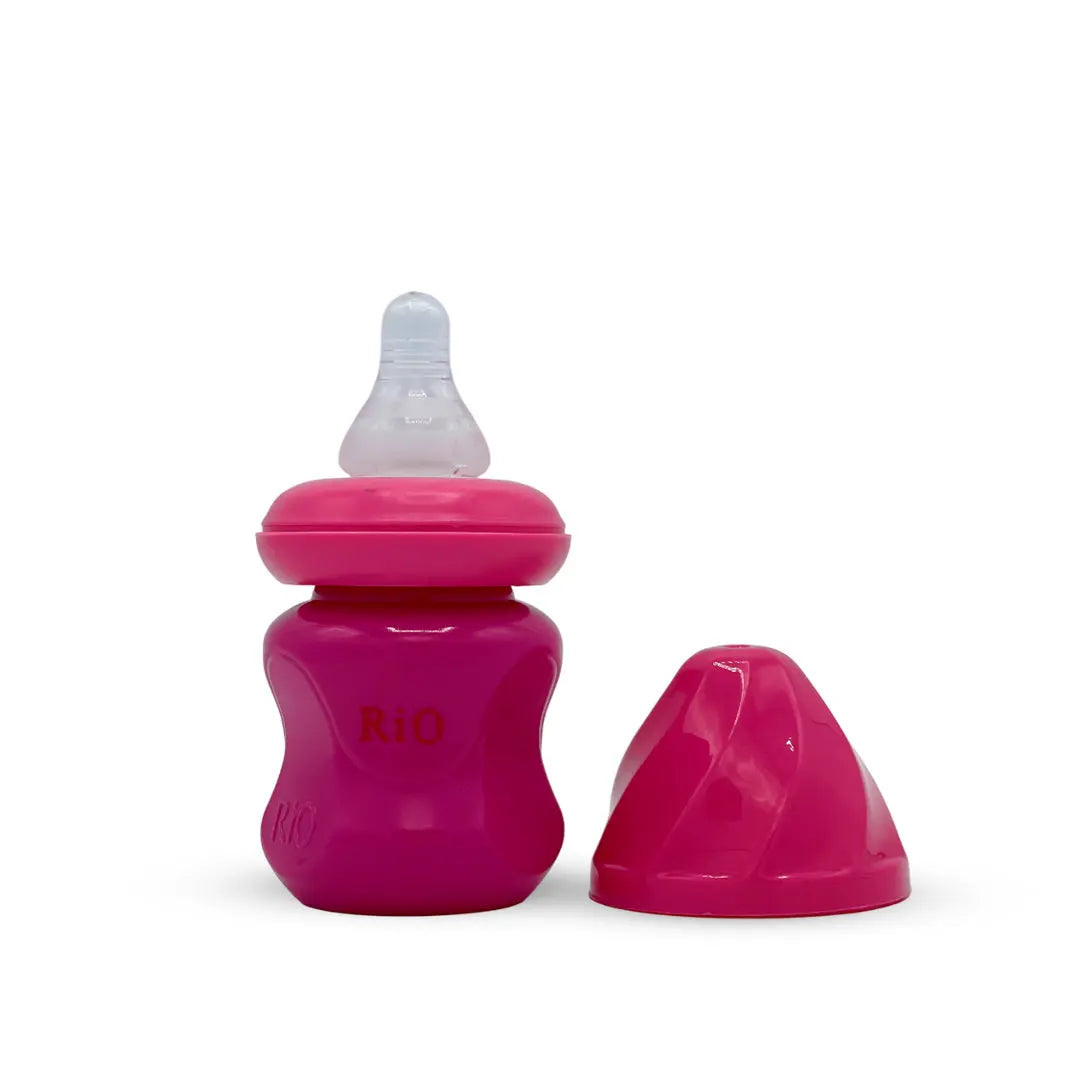 Rio'S Regular Caliber- Colored Pp Feeding Bottle (80 Ml)