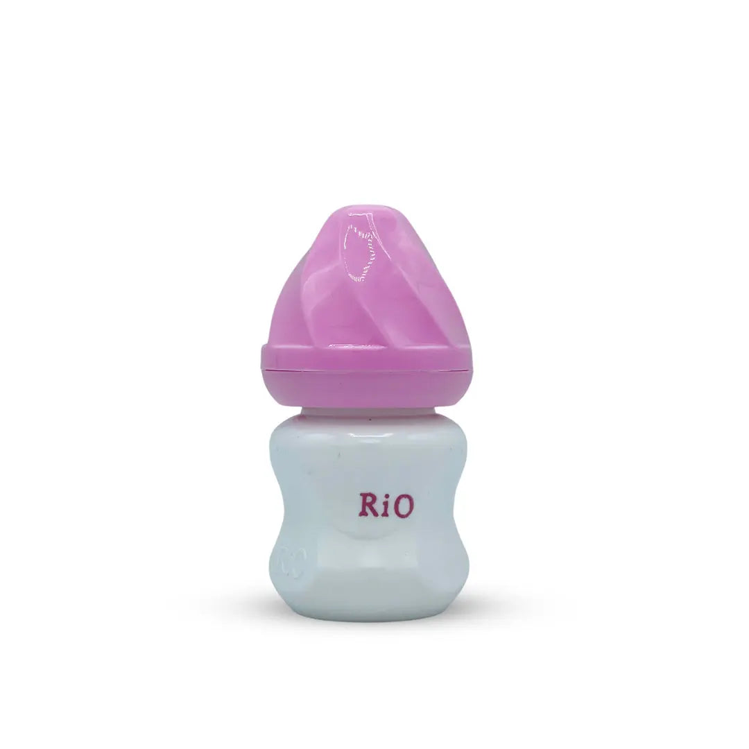 Rio'S Regular Caliber- White Pp Feeding Bottle (80 Ml)