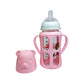 Blue Star Wide Caliber Feeding Bottle with Bear Cap (240 ml)