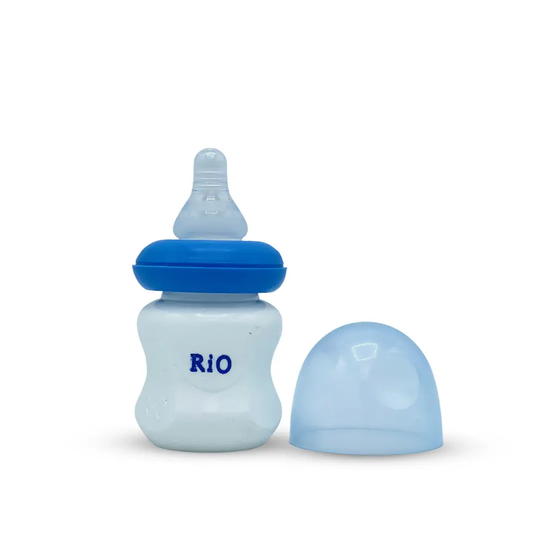 Rio'S Regular Caliber- White Pp Feeding Bottle (80 Ml)