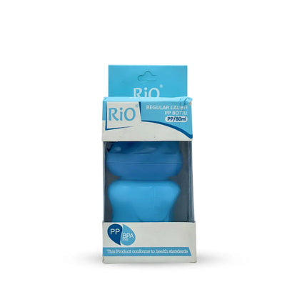 Rio'S Regular Caliber- Colored Pp Feeding Bottle (80 Ml)