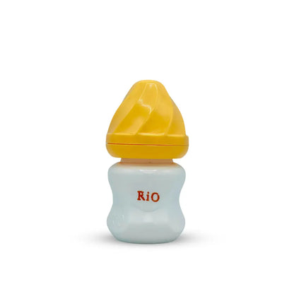 Rio'S Regular Caliber- White Pp Feeding Bottle (80 Ml)