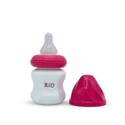 Rio'S Regular Caliber- White Pp Feeding Bottle (80 Ml)