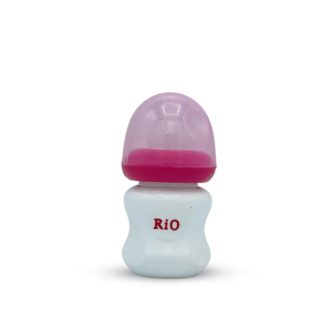 Rio'S Regular Caliber- White Pp Feeding Bottle (80 Ml)
