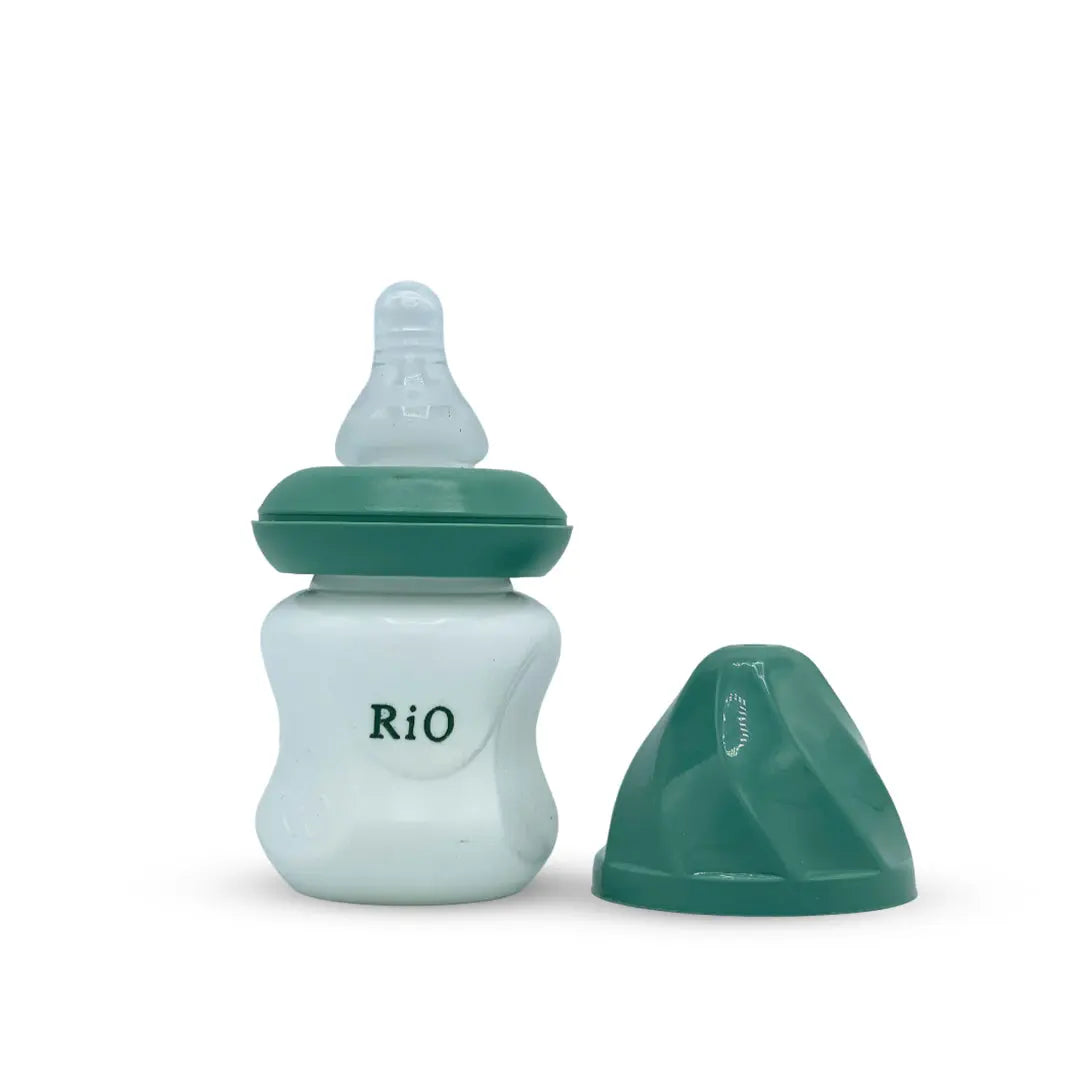 Rio'S Regular Caliber- White Pp Feeding Bottle (80 Ml)
