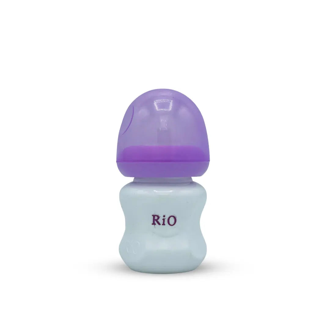 Rio'S Regular Caliber- White Pp Feeding Bottle (80 Ml)