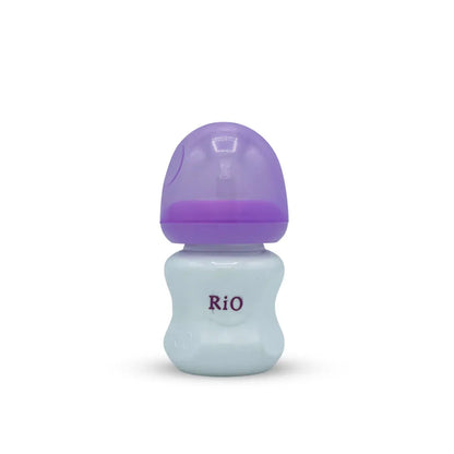 Rio'S Regular Caliber- White Pp Feeding Bottle (80 Ml)