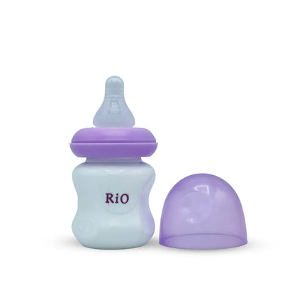 Rio'S Regular Caliber- White Pp Feeding Bottle (80 Ml)