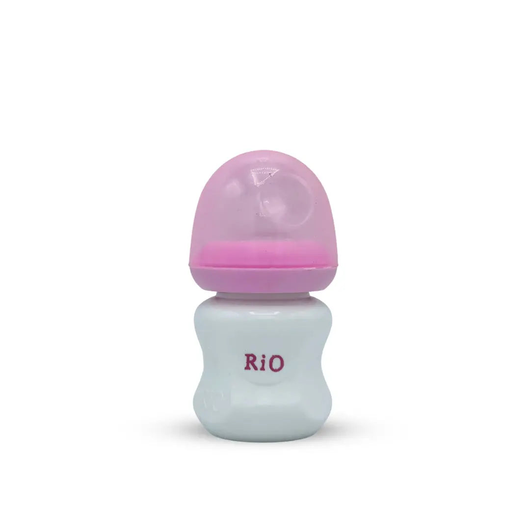Rio'S Regular Caliber- White Pp Feeding Bottle (80 Ml)