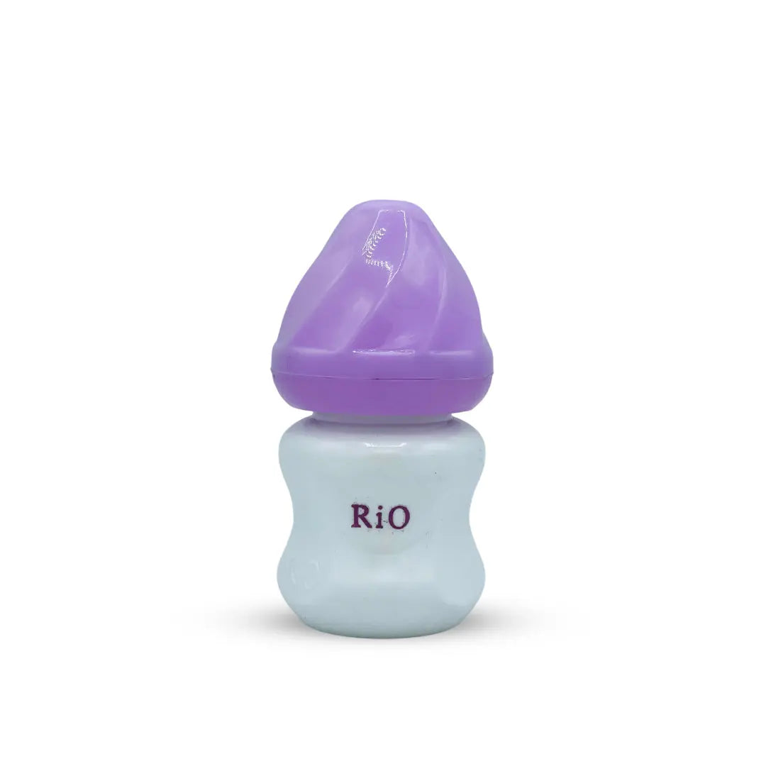 Rio'S Regular Caliber- White Pp Feeding Bottle (80 Ml)