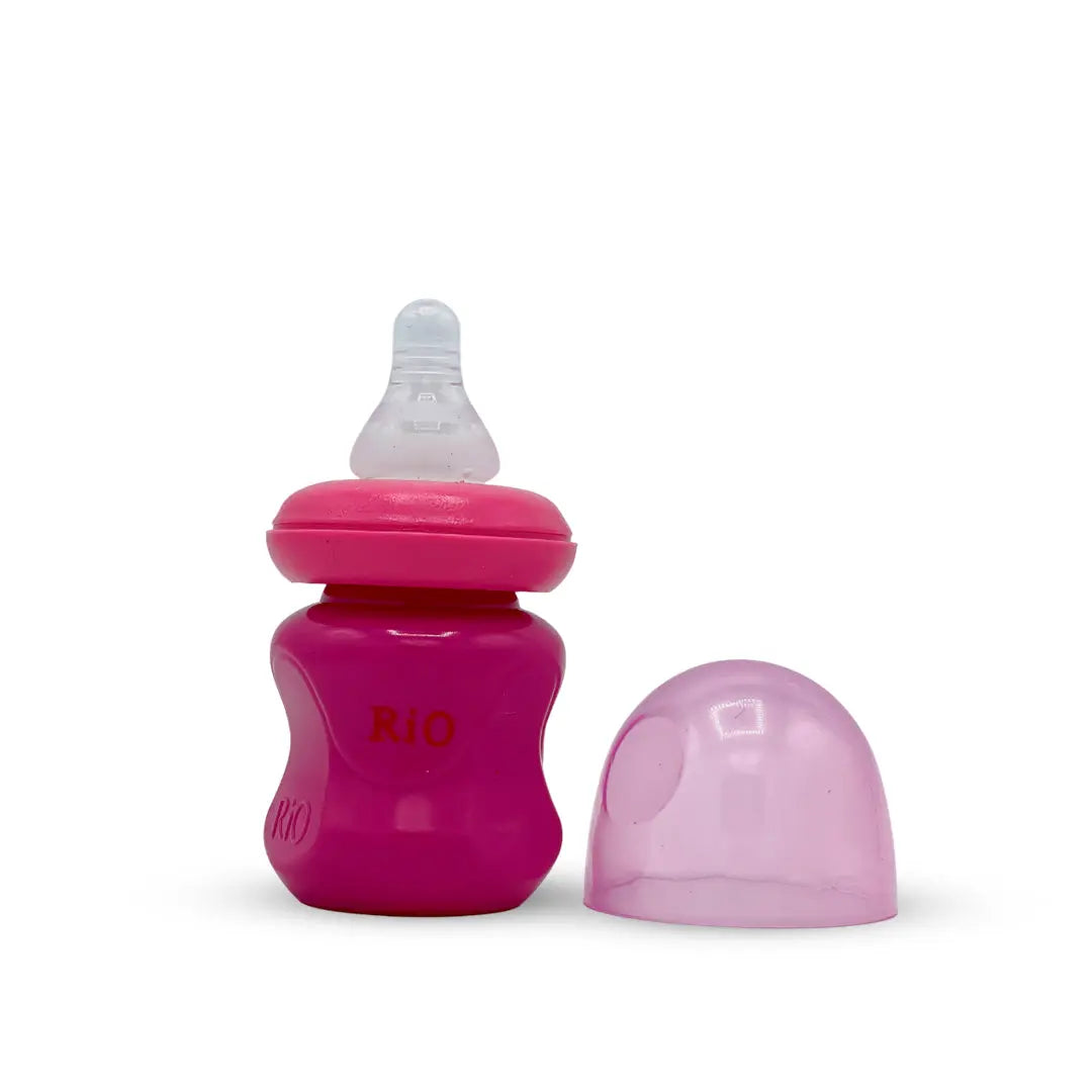 Rio'S Regular Caliber- Colored Pp Feeding Bottle (80 Ml)