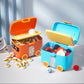 Food Grade- Bus Shaped Baby Powder Storage Box