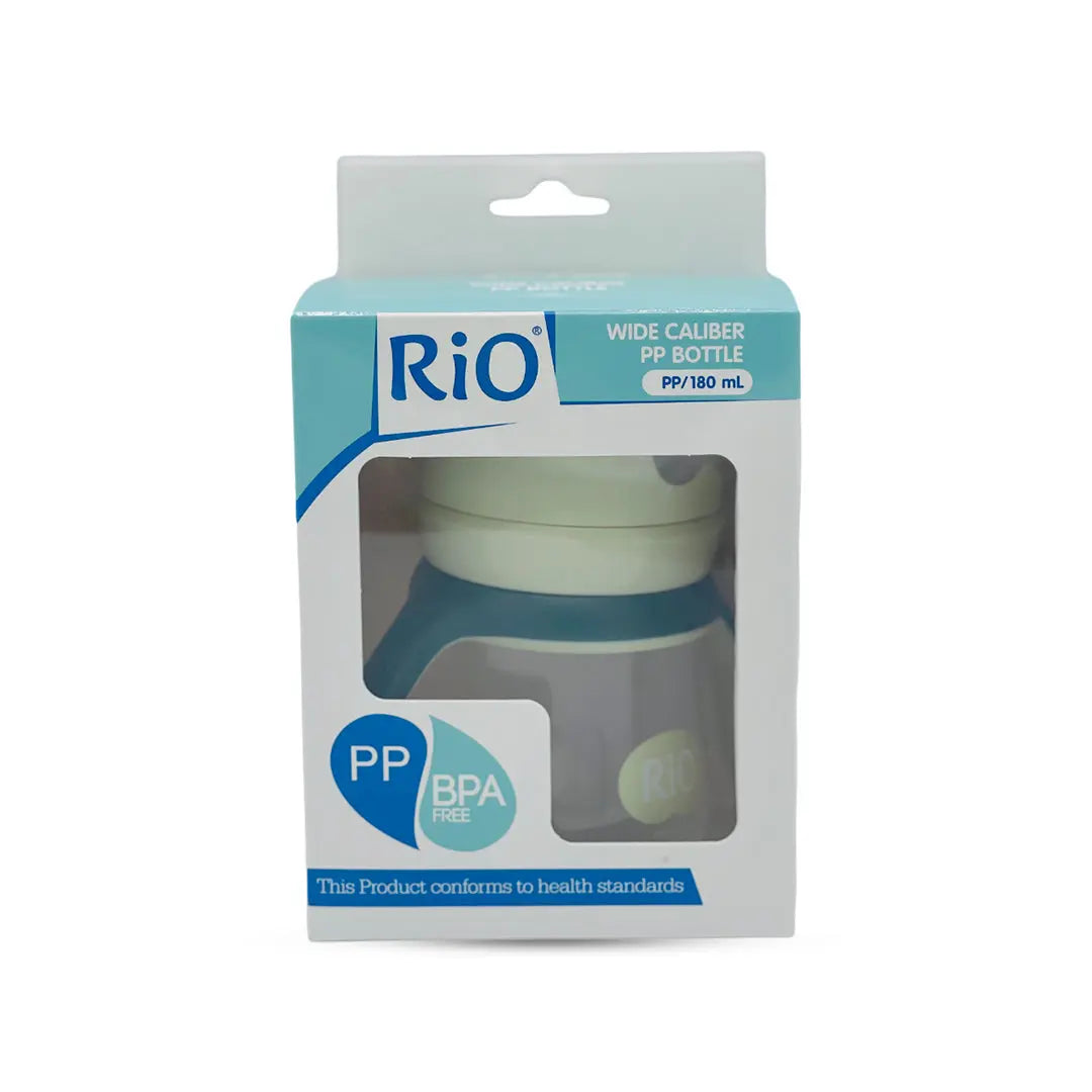 Rio Wide Caliber Pp Feeding Bottle (180 Ml)