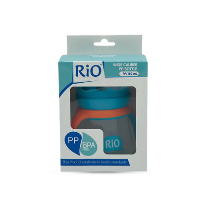 Rio Wide Caliber Pp Feeding Bottle (180 Ml)