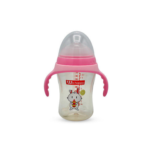 We Happy Extra Wide Caliber Ppsu Feeding Bottle (300 Ml)
