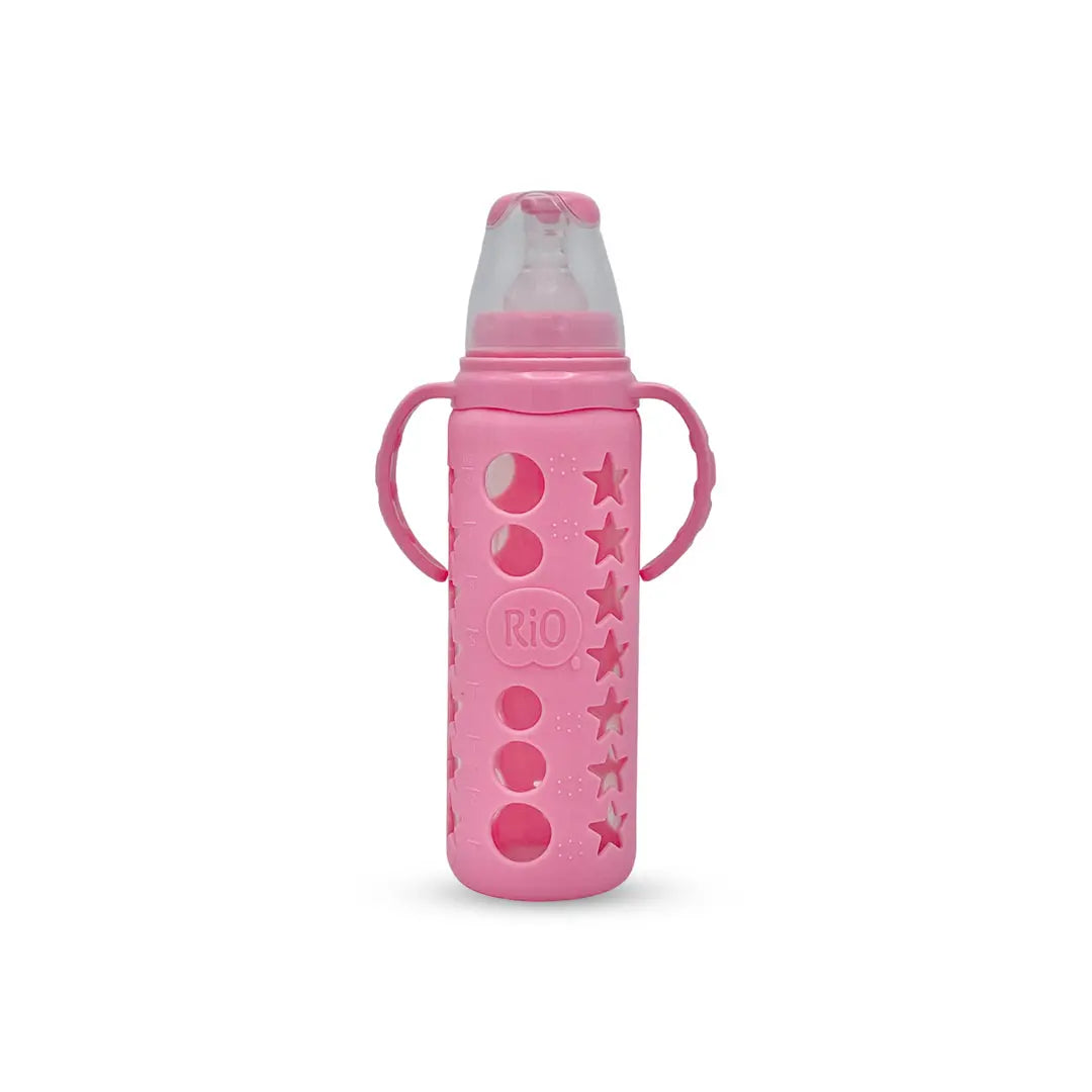 Rio Standard Caliber Glass Feeding Bottle (250 Ml)
