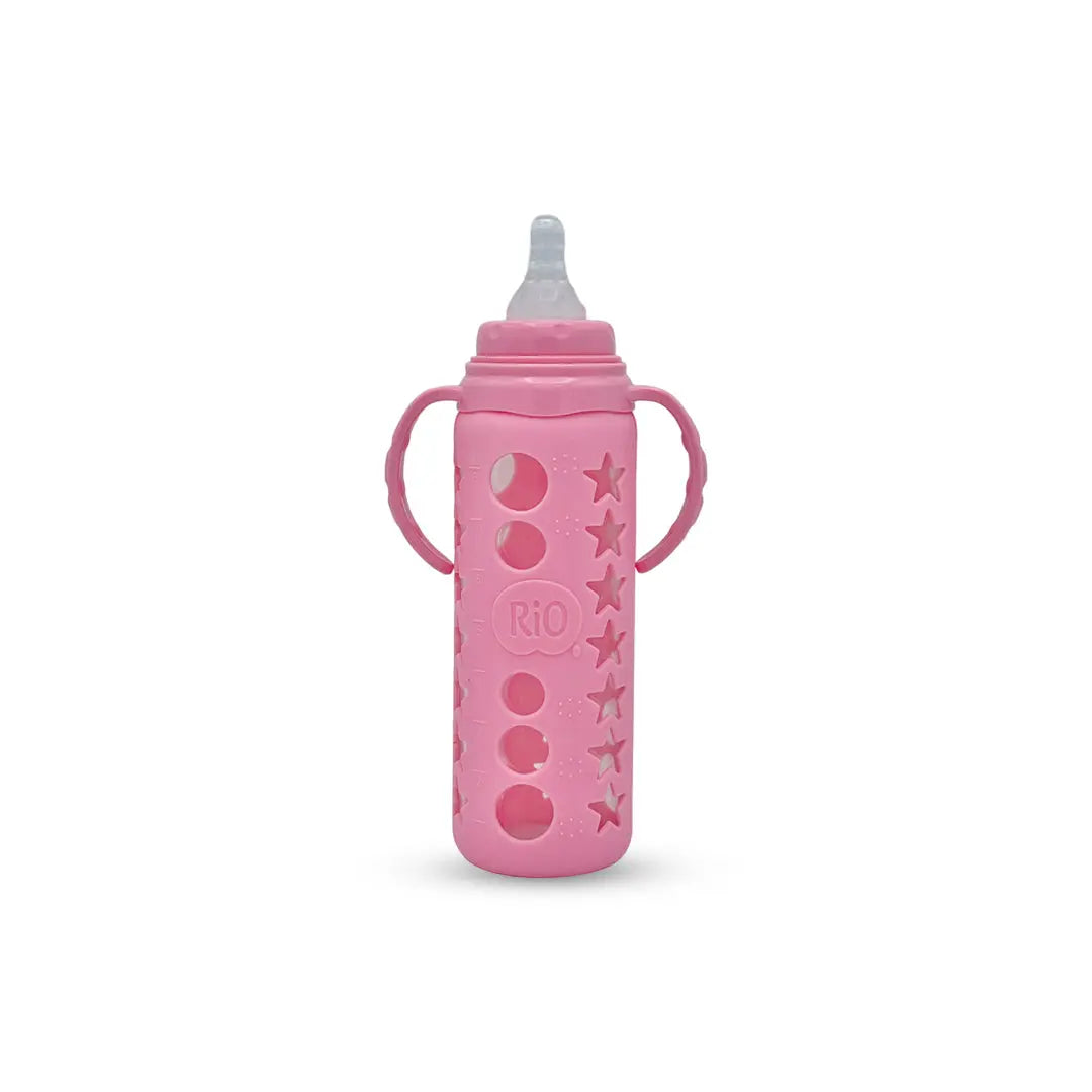 Rio Standard Caliber Glass Feeding Bottle (250 Ml)