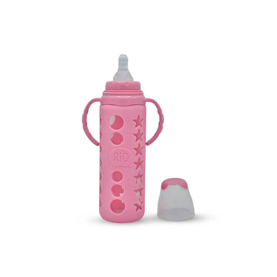 Rio Standard Caliber Glass Feeding Bottle (250 Ml)