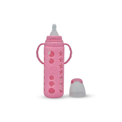 Rio Standard Caliber Glass Feeding Bottle (250 Ml)