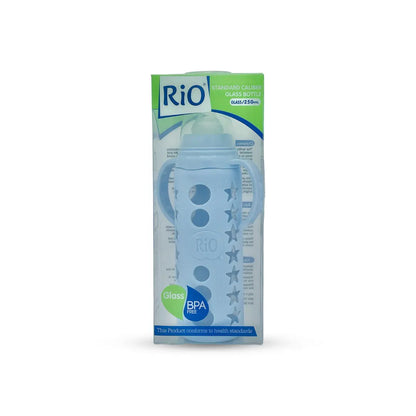 Rio Standard Caliber Glass Feeding Bottle (250 Ml)