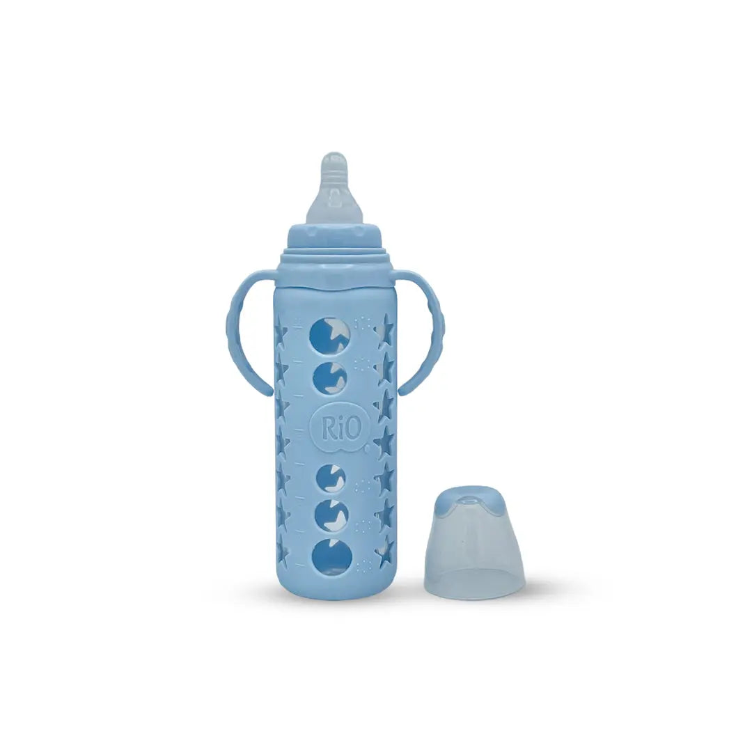 Rio Standard Caliber Glass Feeding Bottle (250 Ml)