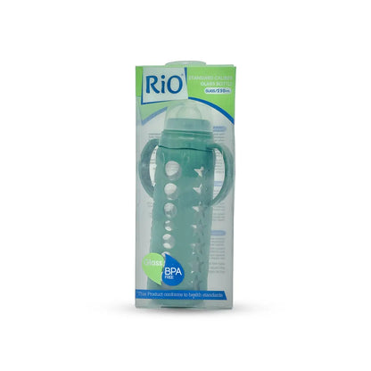 Rio Standard Caliber Glass Feeding Bottle (250 Ml)