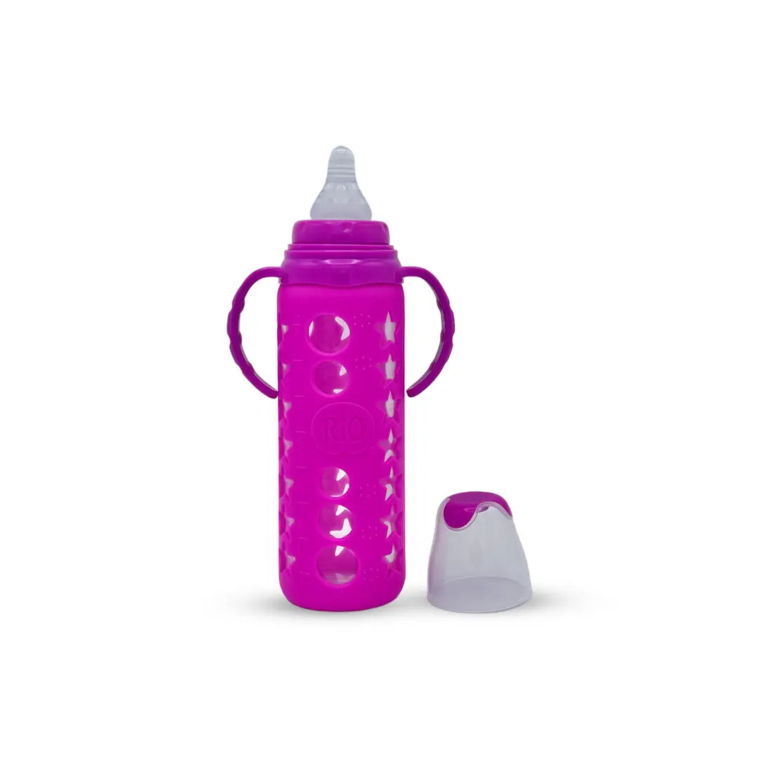 Rio Standard Caliber Glass Feeding Bottle (250 Ml)