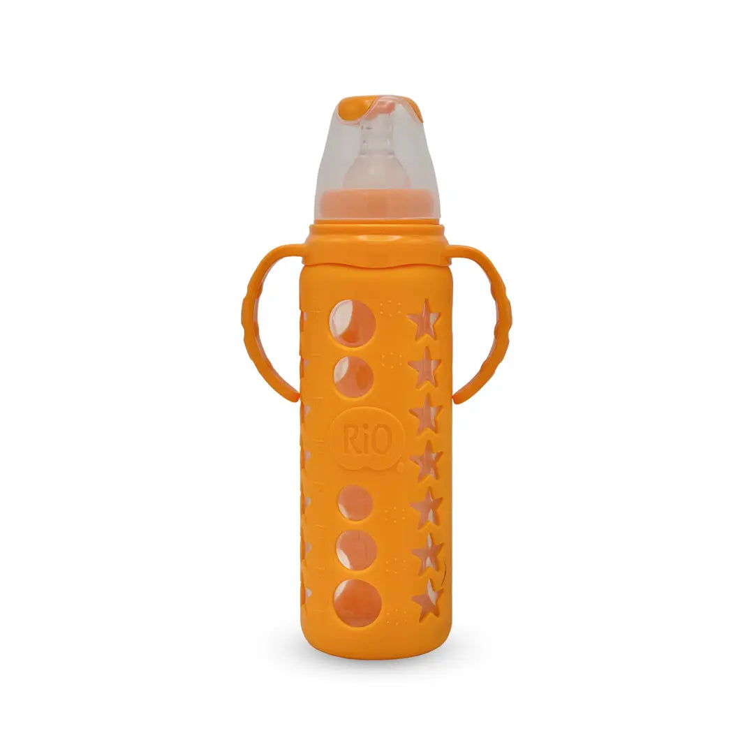 Rio Standard Caliber Glass Feeding Bottle (250 Ml)