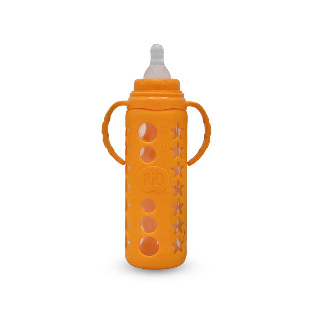 Rio Standard Caliber Glass Feeding Bottle (250 Ml)