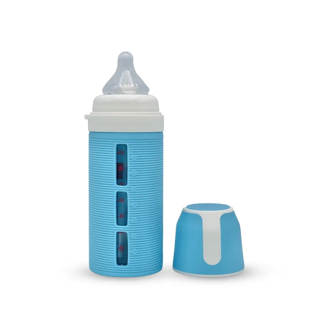 Shenqi Guoguo Wide Caliber Glass Feeding Bottle (240 Ml)