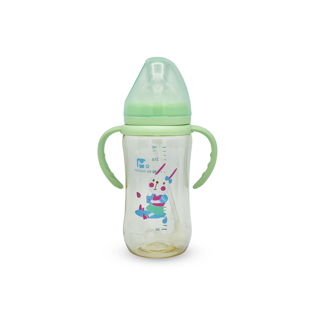 Mocare Wide Caliber Ppsu Feeding Bottle (240 Ml)