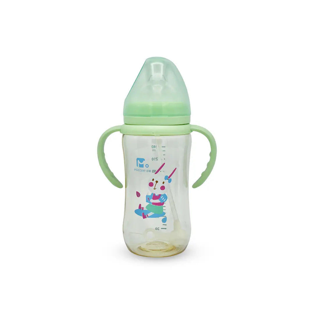 Mocare Wide Caliber Ppsu Feeding Bottle (240 Ml)