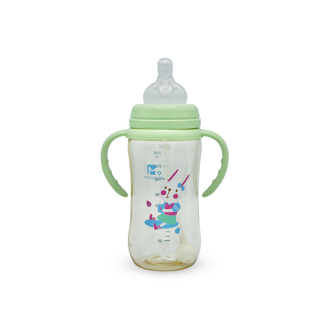 Mocare Wide Caliber Ppsu Feeding Bottle (240 Ml)