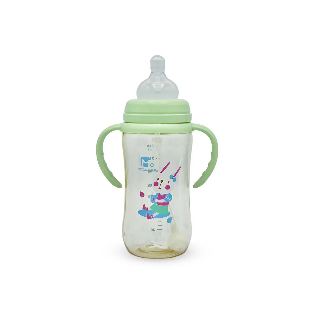 Mocare Wide Caliber Ppsu Feeding Bottle (240 Ml)