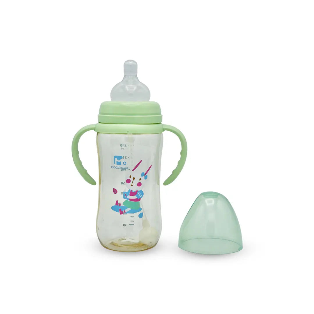 Mocare Wide Caliber Ppsu Feeding Bottle (240 Ml)