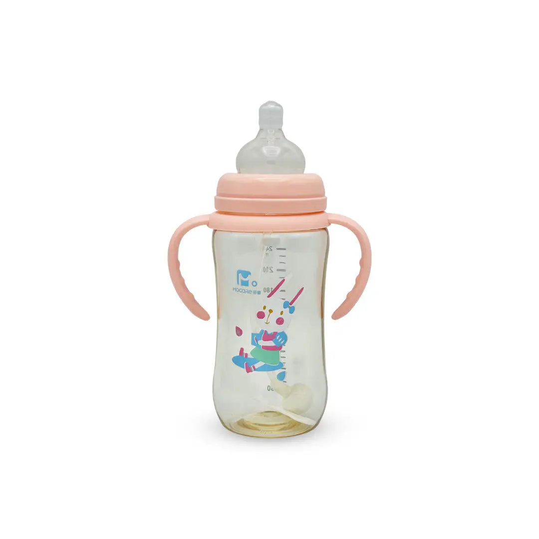 Mocare Wide Caliber Ppsu Feeding Bottle (240 Ml)