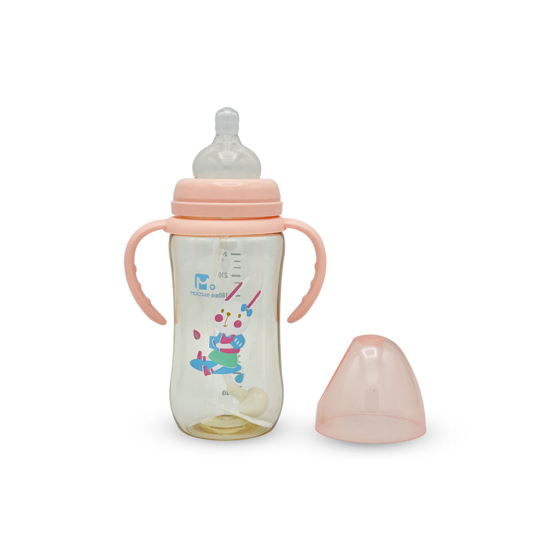 Mocare Wide Caliber Ppsu Feeding Bottle (240 Ml)