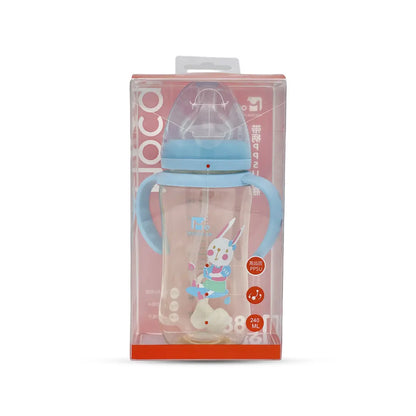 Mocare Wide Caliber Ppsu Feeding Bottle (240 Ml)