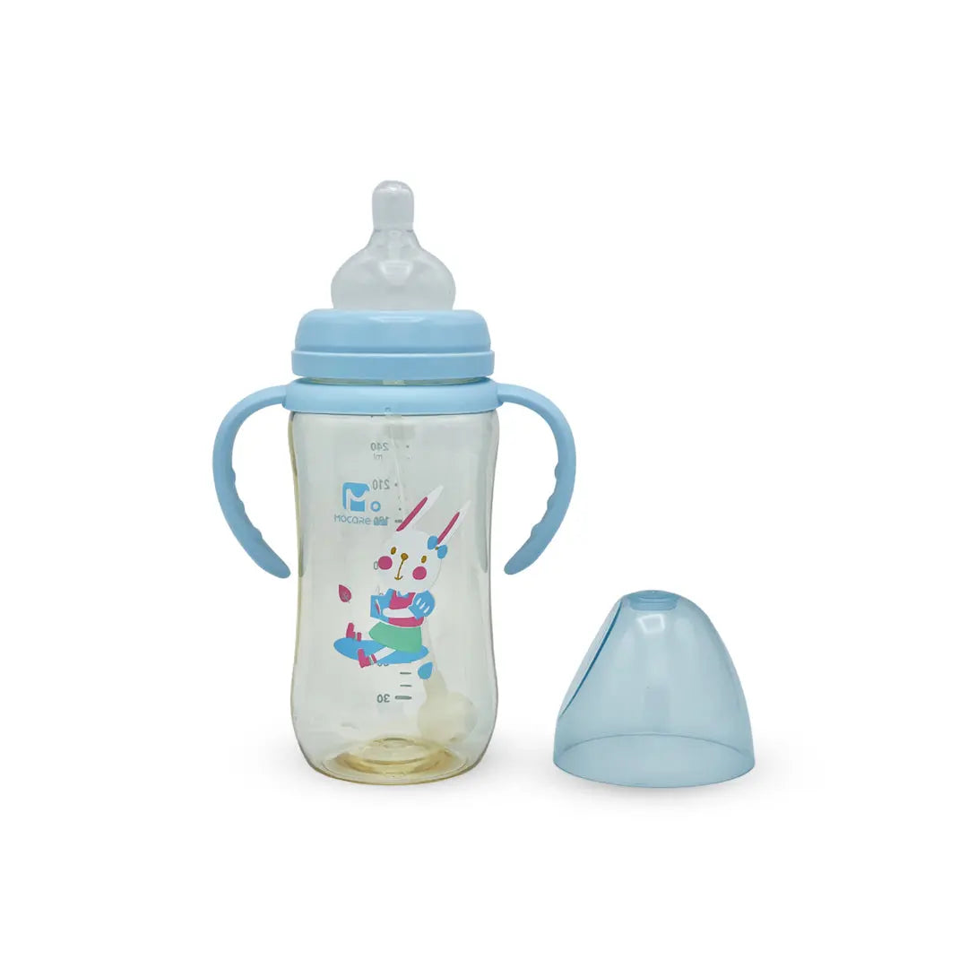 Mocare Wide Caliber Ppsu Feeding Bottle (240 Ml)