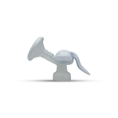 Baby Spring Manual Breast Pump & Wide Caliber Feeding Bottle (150 Ml)