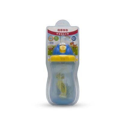 Bobo Juice/Water Bottle With Straw (400 Ml)
