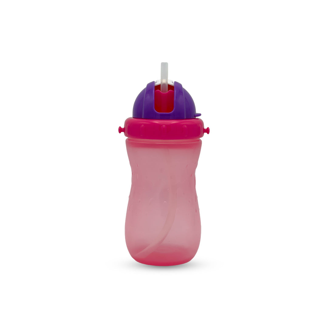 Bobo Juice/Water Bottle With Straw (400 Ml)