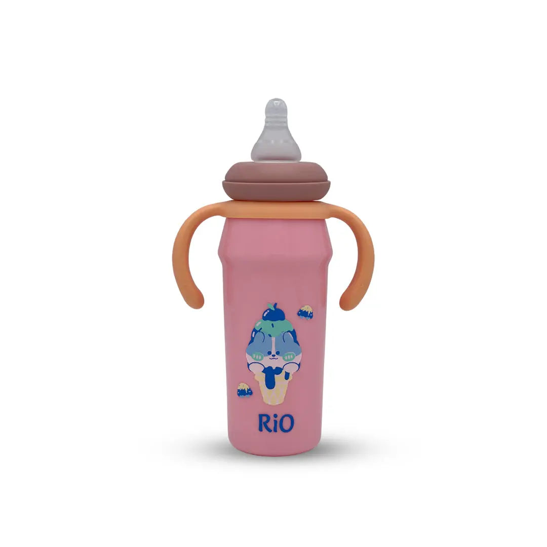 Rio's Regular Caliber- colored PP Feeding Bottle (270 ml)