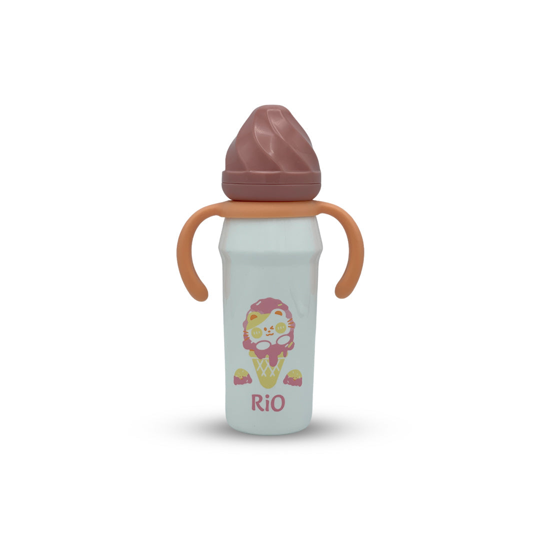 Rio's Regular Caliber- white PP Feeding Bottle (270 ml)