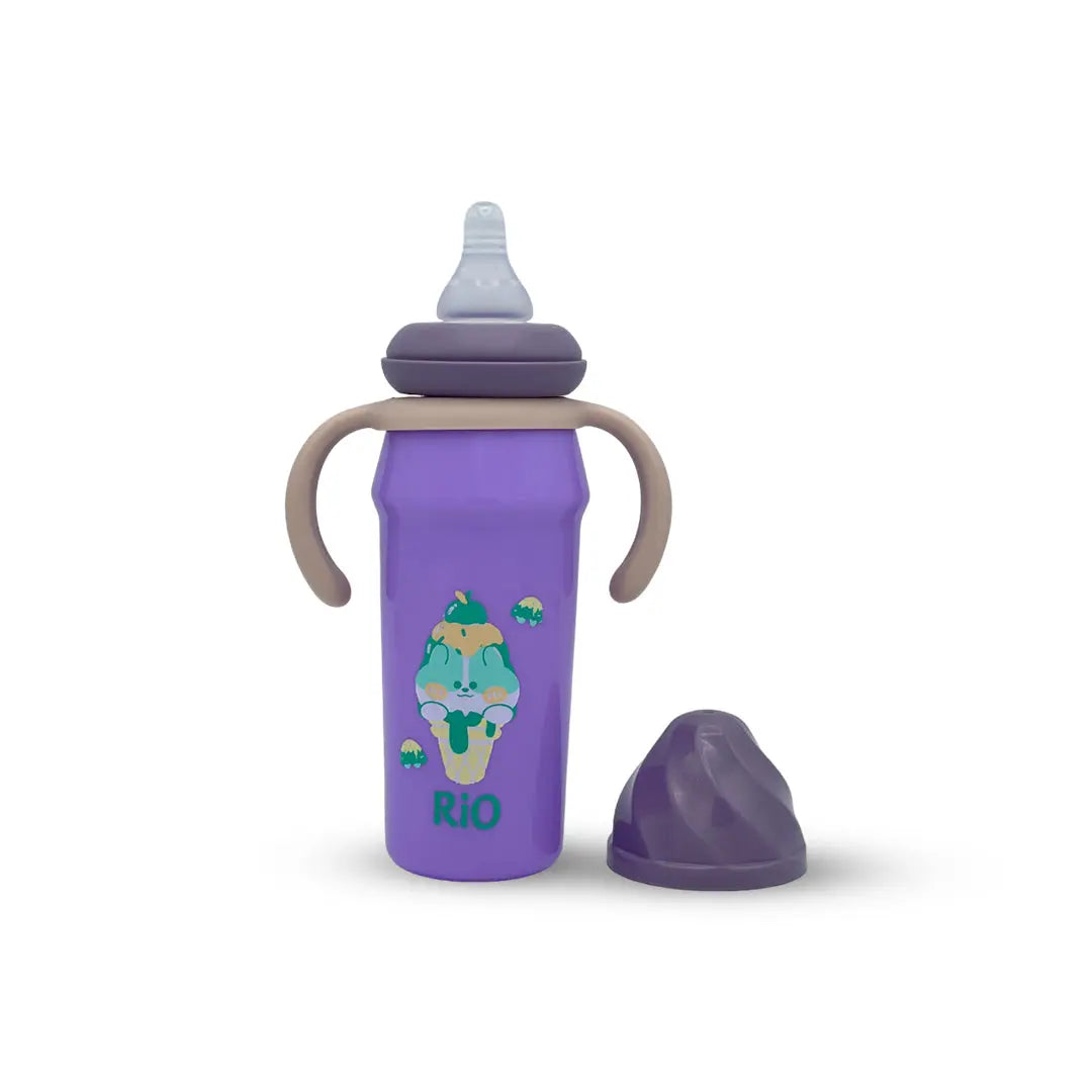Rio's Regular Caliber- colored PP Feeding Bottle (270 ml)