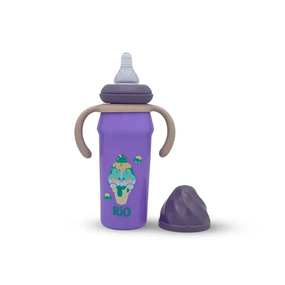 Rio's Regular Caliber- colored PP Feeding Bottle (270 ml)