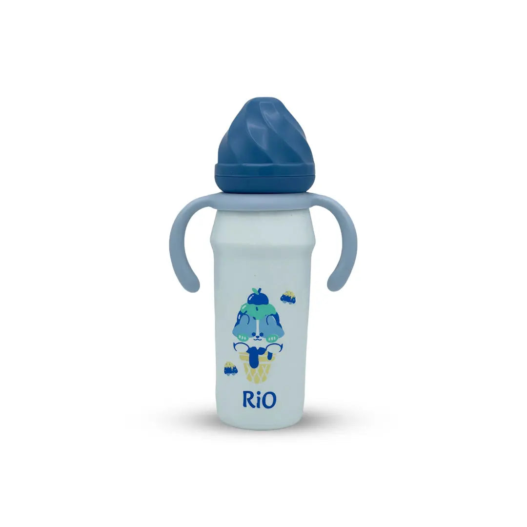 Rio's Regular Caliber- white PP Feeding Bottle (270 ml)