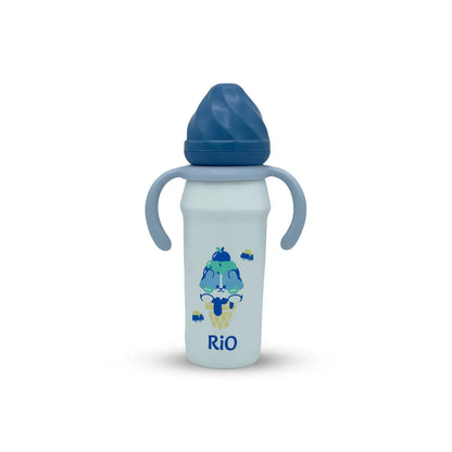 Rio's Regular Caliber- white PP Feeding Bottle (270 ml)