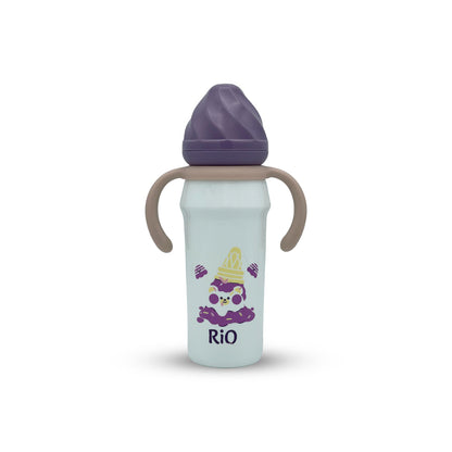 Rio's Regular Caliber- white PP Feeding Bottle (270 ml)